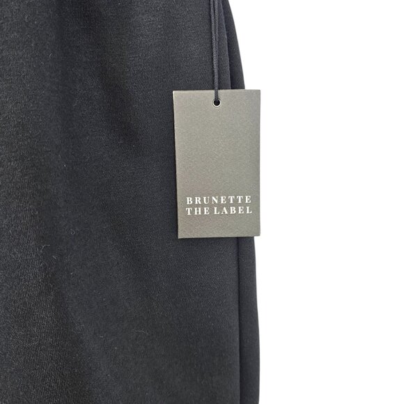 Brunette The Label Womens Best Friend Short, Black, Sweat Short, Lounge, L/XL - Picture 8 of 9